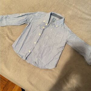 GAP Blue Button Down Shirt Classic Cotton